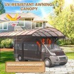 Sturdy 10x20 Metal Carport Canopy for Outdoor Storage