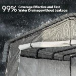 Spacious 13X20 FT Metal Carport for Vehicles