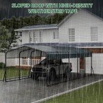 Durable Metal Carport for Tractors and Vehicles