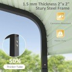 Spacious 20'x20' Metal Carport for Vehicles