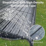 20x20 FT Metal Hardtop Carport Canopy
