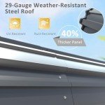 20' x 20' Heavy Duty Carport Canopy Shelter