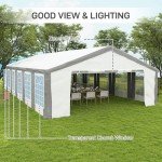 Spacious Heavy Duty Party Tent with Sidewalls