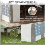 Spacious Heavy Duty Party Tent with Sidewalls