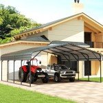 Spacious Metal Carport for SUVs, Trucks, and Boats