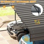 Spacious Metal Carport for SUVs, Trucks, and Boats