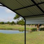 Heavy Duty 12x20 FT Metal Carport Canopy