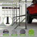 Heavy Duty 12x20 Metal Carport Canopy