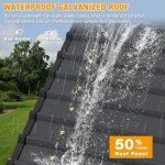 Spacious Metal Carport for SUVs, Trucks, and Boats