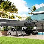 Spacious Metal Carport for SUVs, Trucks, and Boats