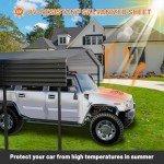 Spacious Metal Carport for All Vehicle Types