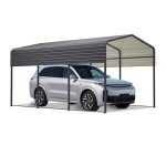 Sturdy 10x15 FT Outdoor Carport Canopy