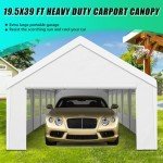 Spacious 20x40 Heavy-Duty Outdoor Carport