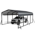 Spacious 12x20 FT Metal Carport for Vehicles