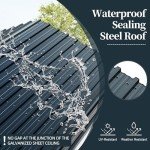 Heavy Duty Metal Carport Canopy 12x20 FT