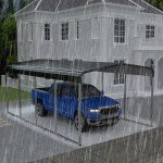 Extra Large Heavy Duty Metal Carport Canopy