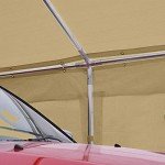 Spacious Portable Carport with Removable Sidewalls