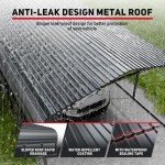 Spacious 12x20 FT Metal Carport for Vehicles