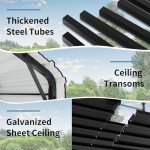 Spacious Heavy-Duty Carport for Cars and Boats