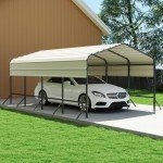 Heavy Duty 12x20 Ft All-Weather Carport