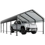 Spacious Heavy-Duty Carport for Cars and Boats