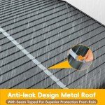 Extra Large Heavy Duty Metal Carport Canopy