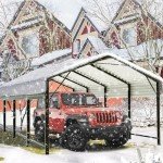 Spacious 12x20 FT Heavy Duty Metal Carport