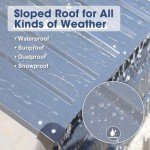 Spacious Metal Carport Canopy for Cars and Boats