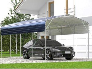 11x19FT Outdoor Metal Carport for Cars & Boats