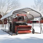 Spacious 12x24 FT Heavy Duty Metal Carport