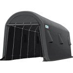 Spacious 13x20 ft Outdoor Carport Shelter