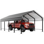 Durable Metal Carport Canopy for Vehicles