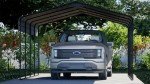 Spacious 12x20 FT Heavy Duty Steel Carport