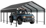 Heavy Duty Metal Carport Canopy for Outdoor Use