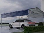 11x19FT Outdoor Metal Carport for Cars & Boats