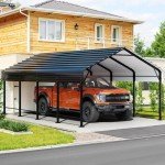 Heavy Duty Metal Carport Canopy for Vehicles