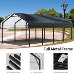 Durable Metal Carport Canopy for Vehicles