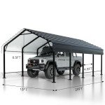 Heavy Duty Metal Carport Canopy for Vehicles