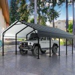 Durable Metal Carport Canopy for Vehicles