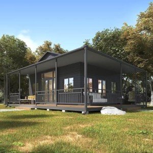 40ft Mobile Tiny Home with 3 Bedrooms