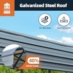 Sturdy 14x30 FT Metal Carport for RVs & More