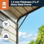 Sturdy 14x30 FT Metal Carport for RVs & More