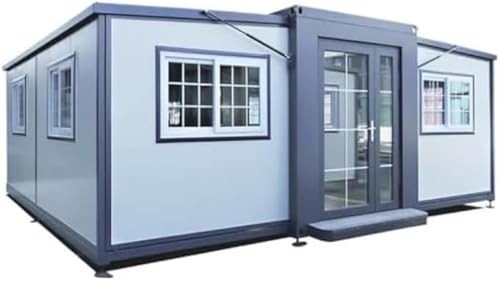 HUGHEARTS Expandable Tiny Home with Restroom