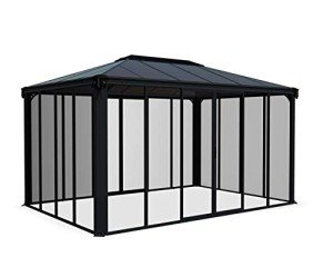 Gray and Bronze 10x14 Ledro Gazebo