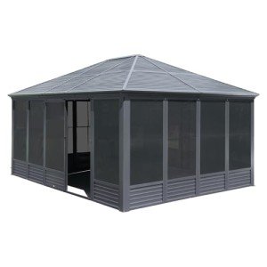 Spacious 13x16.5 FT Four Season Sunroom Gazebo