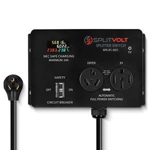 Splitvolt 24 Amp EV Splitter Switch for Home