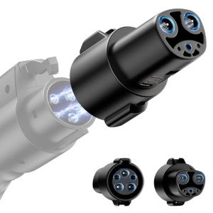 Tesla Charger Adapter J1772, Max 80A Fast Charging