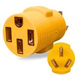 MECMO 50A EV Charger Adapter for 4 Prong