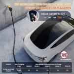 MECMO 50A EV Charger Adapter for 4 Prong
