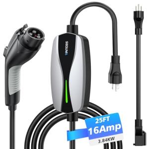 SEGUMA 16Amp EV Charger with 25FT Cable